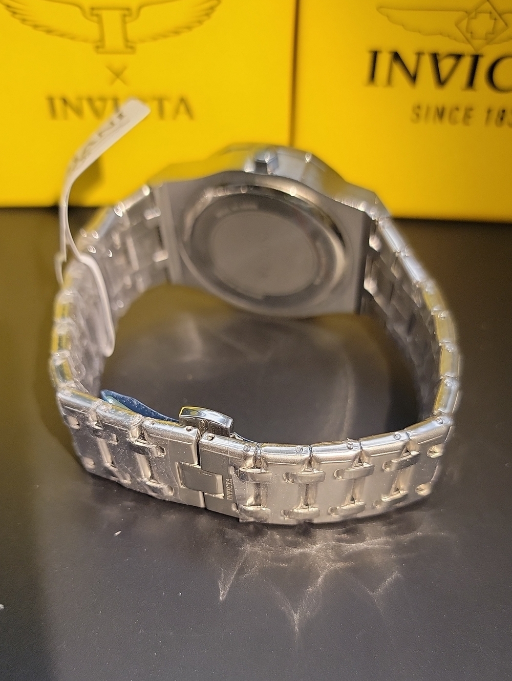 🏁 NEW Invicta Speedway Rim White Brake Caliper Men's Watch - 42mm Steel 69486 - Picture 9 of 12